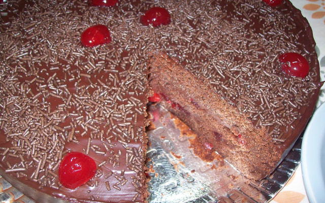 Bolo trufado prático