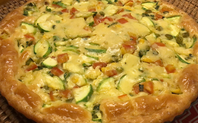 Torta de abobrinha rapidex