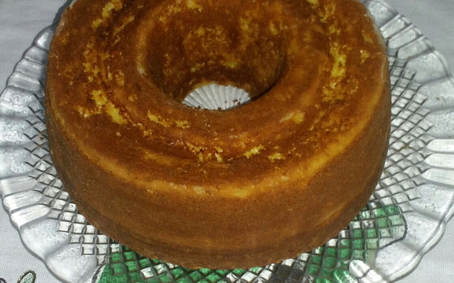 Bolo de espiga de milho verde