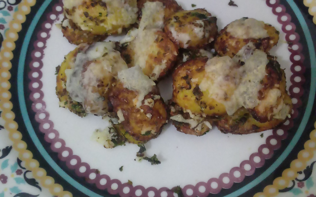 Batatas de forno com manteiga