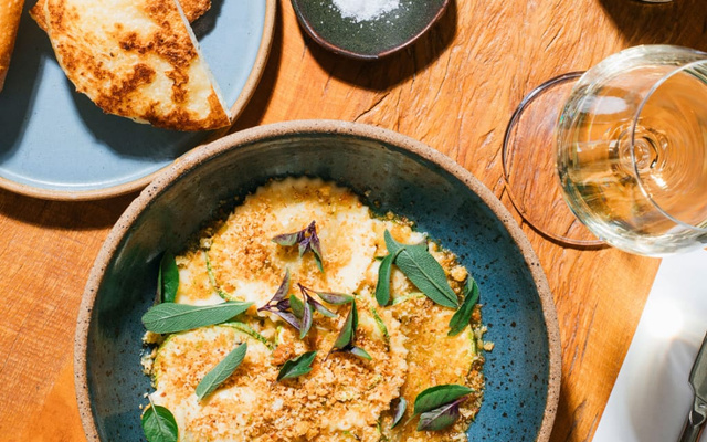 Ravióli de abobrinha