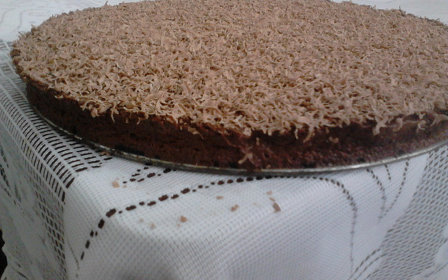 Torta de chocolate com menta