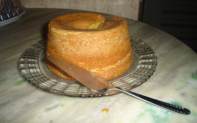 Bolo da casca da laranja