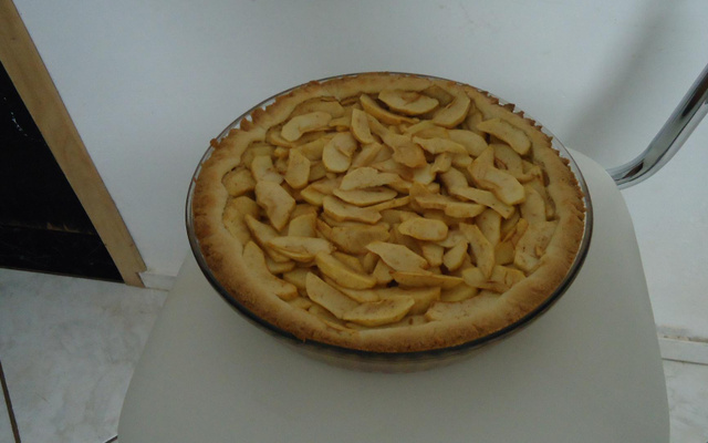 Torta de maçã holandesa