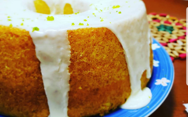 Bolo de laranja fofinho