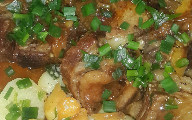 Costela na panela de pressão - muito fácil