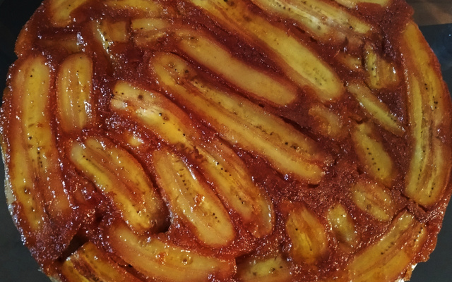 Torta de banana fácil