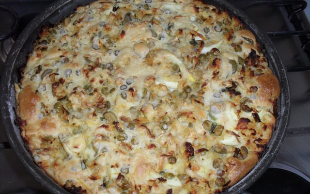 Torta de bacalhau