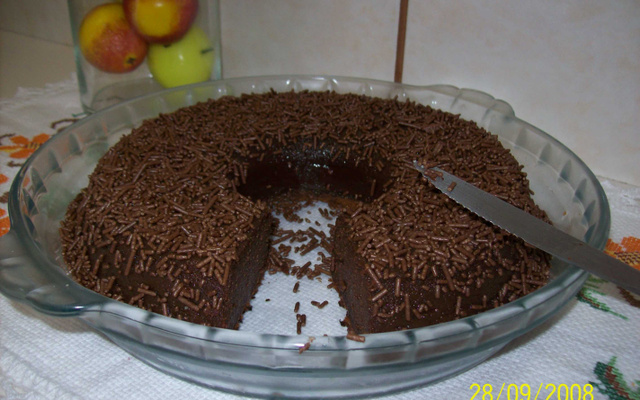 Brigadeirão de forno