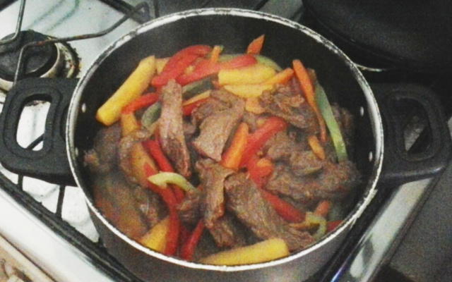 Carne com Legumes