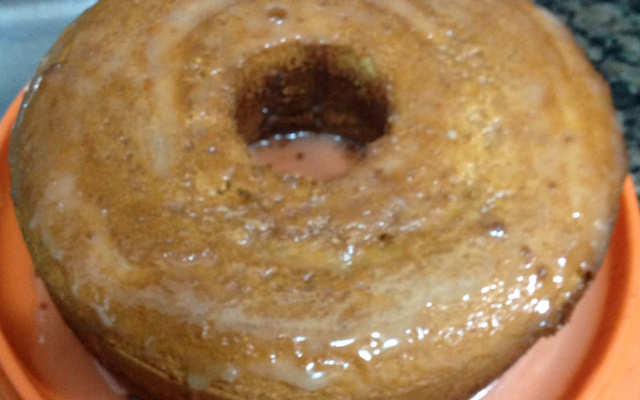 Glacê de açucar confeiteiro para o bolo de laranja