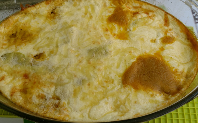 Camarão com batata ao forno do Lúcio Cezar