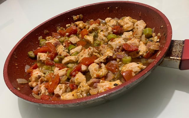 Frango com bacon do William