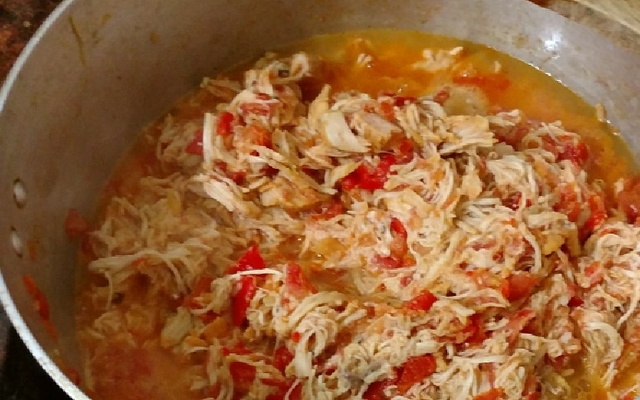 Frango louco de festa