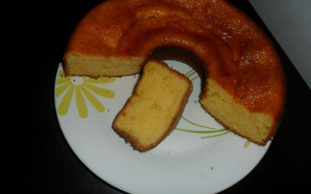 Bolo de fubá da maria Inês