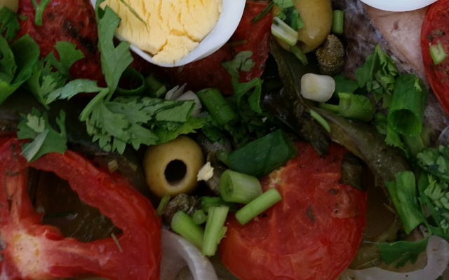 Peixe em posta ao forno