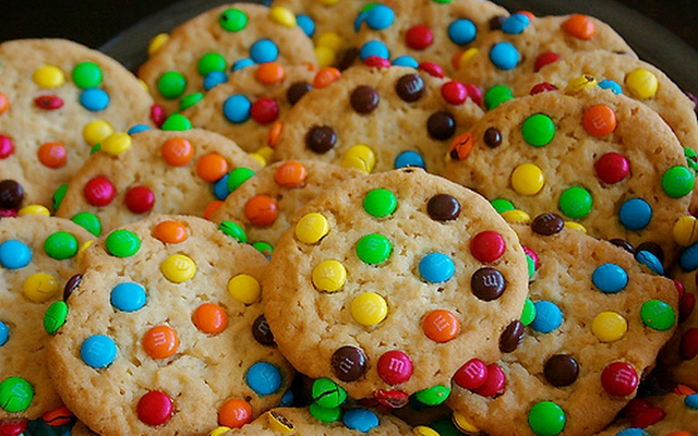 Cookies de M&M's