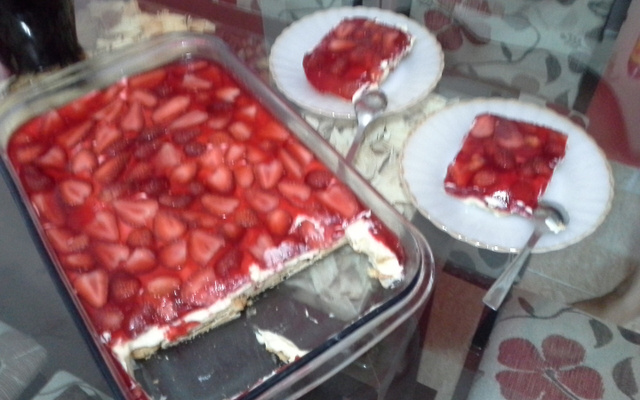 Delícia de morango da Mere