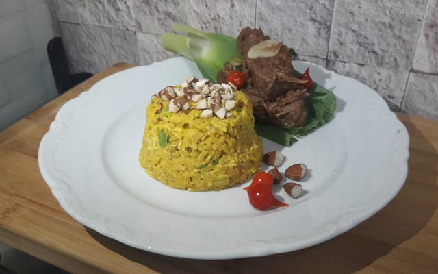 Risoto do babbo com cupim