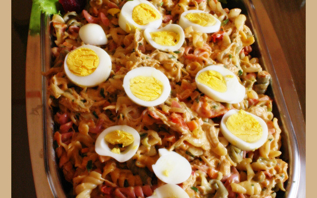 Macarrão ao molho gorgonzola