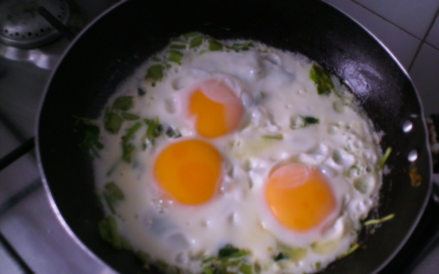 Agrião ao ovo do Lennart