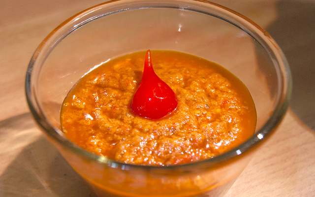 Molho de pimenta mansa