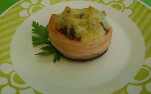 Medalhão de carne moída