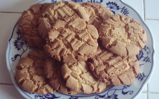 Cookies de manteiga de amendoim