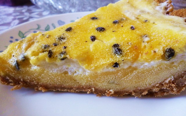 Torta delícia de maracujá