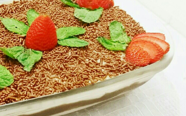 Pavê maravilha sem ovo