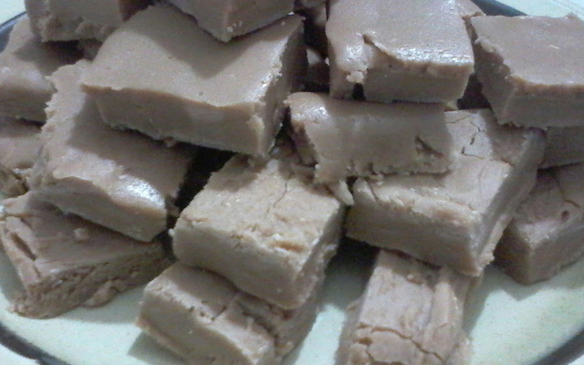 Doce de leite em pedaço