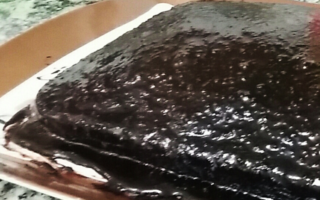 Cobertura de chocolate 4, 3, 2, 1