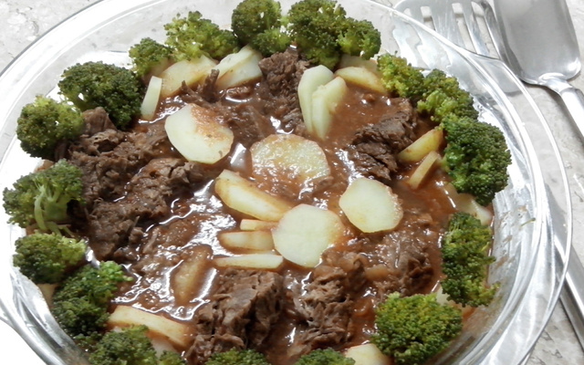 Maminha de alcatra  na pressão