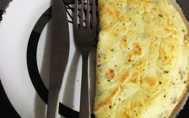 Pão de queijo de frigideira