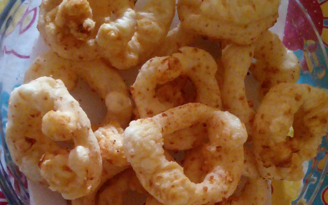 Bolinho de queijo frito