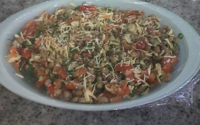 Salada de feijão verde