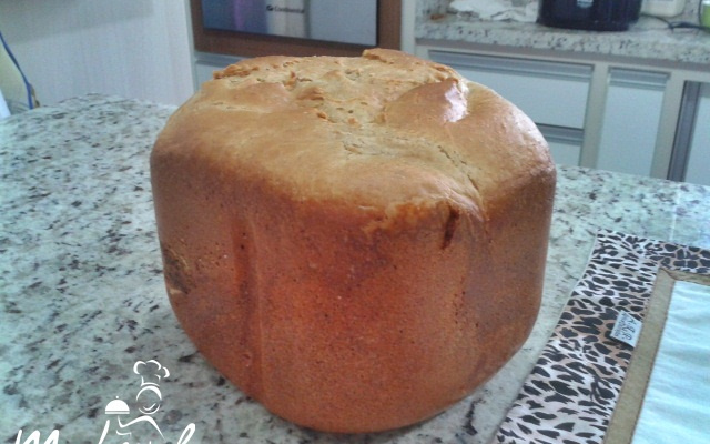 Pão integral de máquina