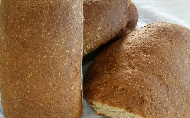 Pão caseiro integral