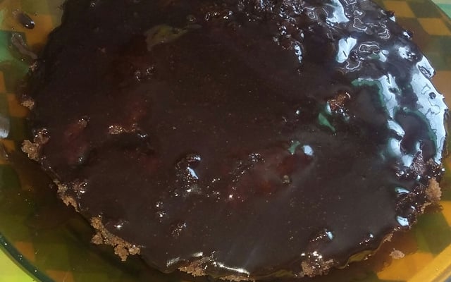 Bolo de microondas de chocolate