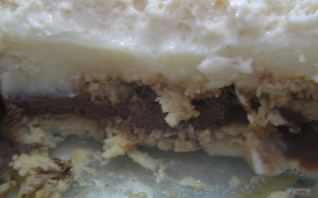 Pavê de chocolate maravilhoso