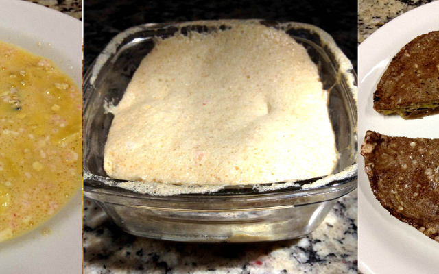 Bolo proteico de microondas fit