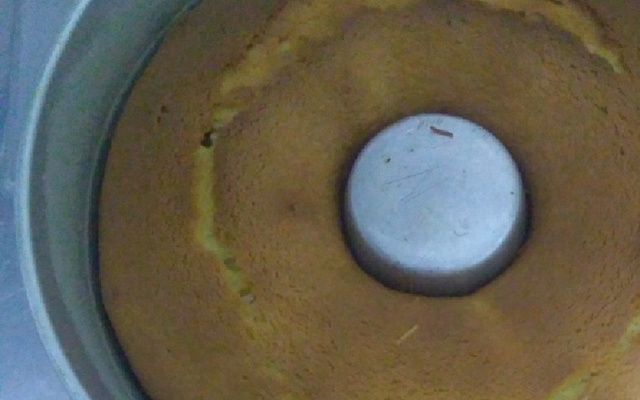 Bolo fácil de fubá - falsa broa