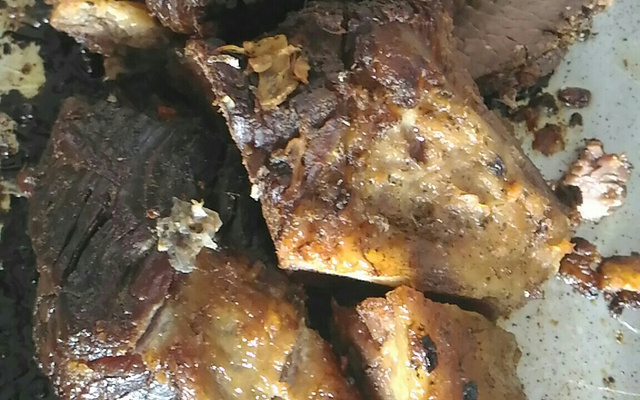 Ponta de peito ao forno