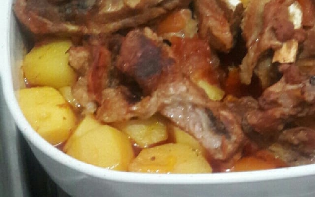 Costelinha na panela de pressão