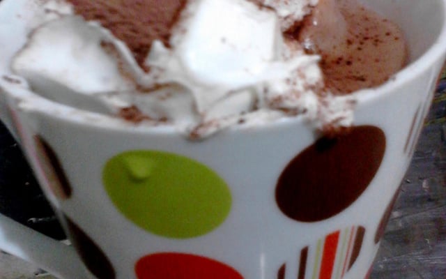 Chocolate quente cremoso