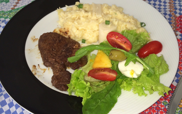 Risoto de palmito cremoso