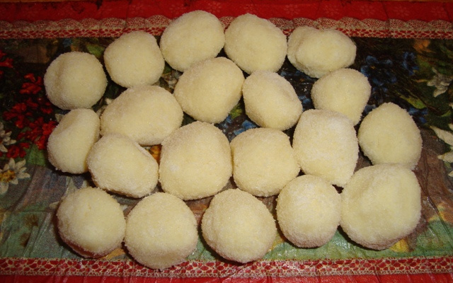 Bala de leite em pó