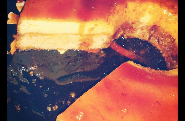 Bolo pudim pura tentação