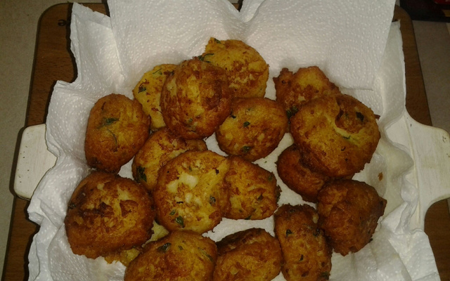 Bolinho de mandioquinha