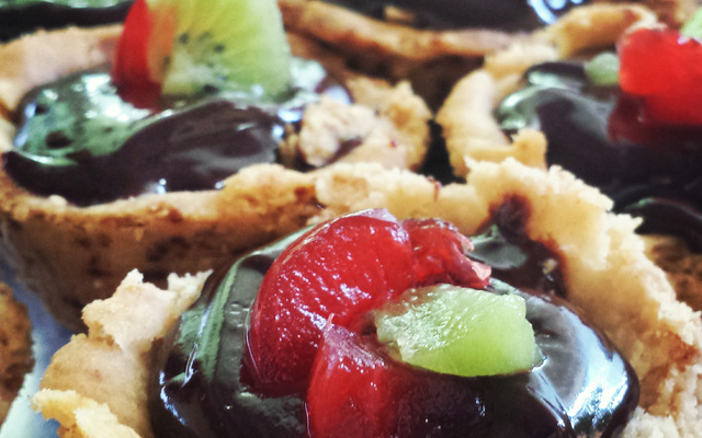 Tortinhas de chocolate veganas (sem lactose)